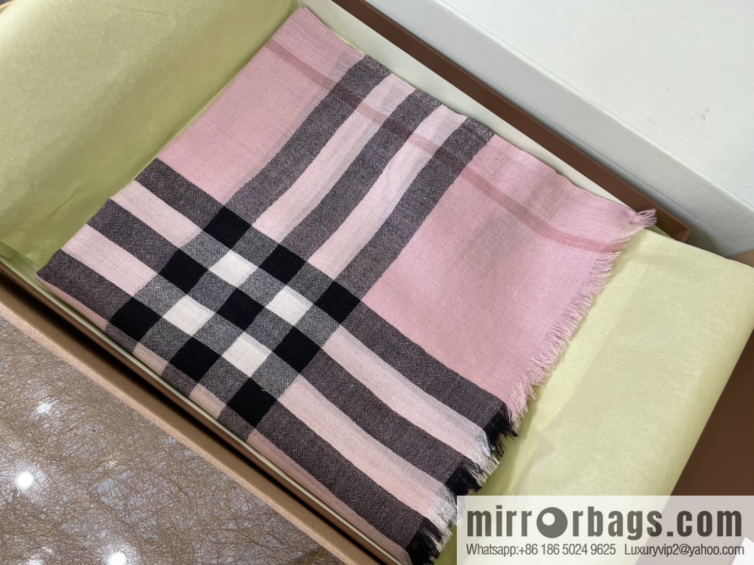 Burberry Burberry Thin Silk Hair Classic Long Towel