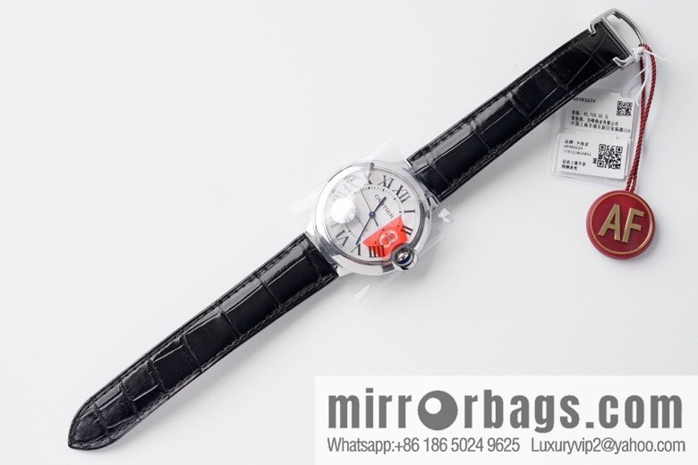 AF's strongest masterpiece! Cartier 42mm Blue Balloon WSBB0003 Men's Watch Upgraded 2824 Movement Series