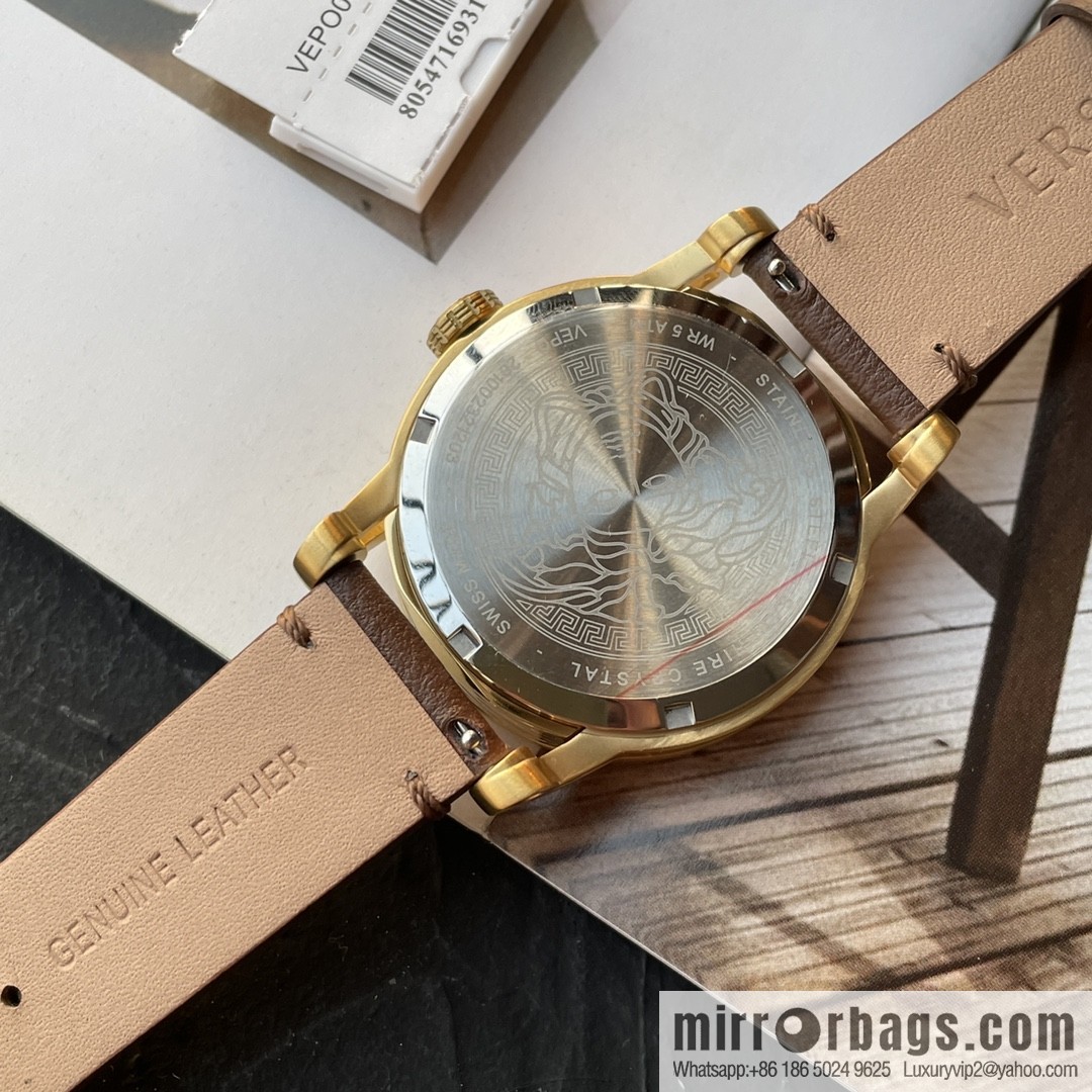 The new Versace VEPO series men's clothing! 41 * 9mm
