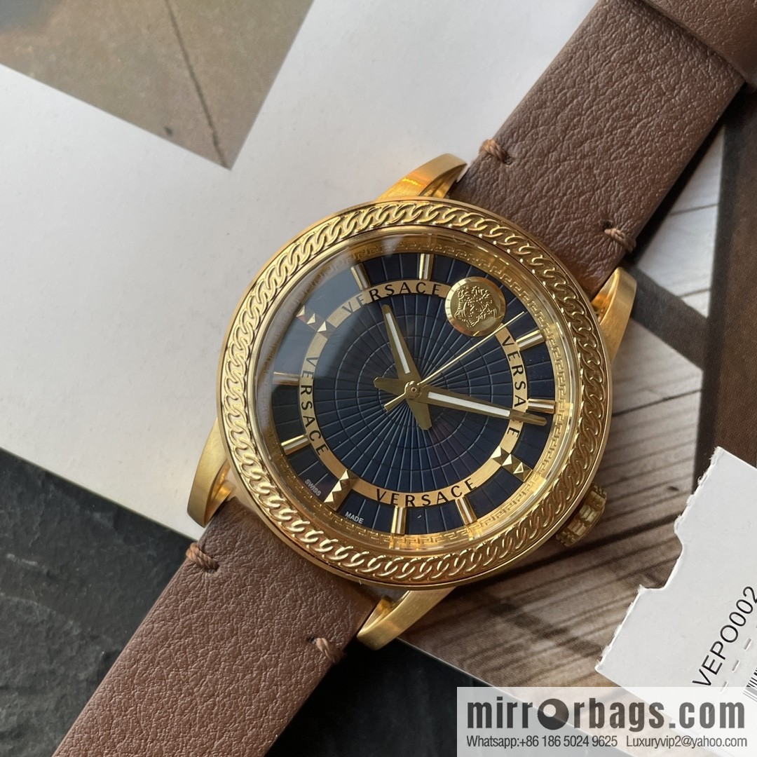 The new Versace VEPO series men's clothing! 41 * 9mm