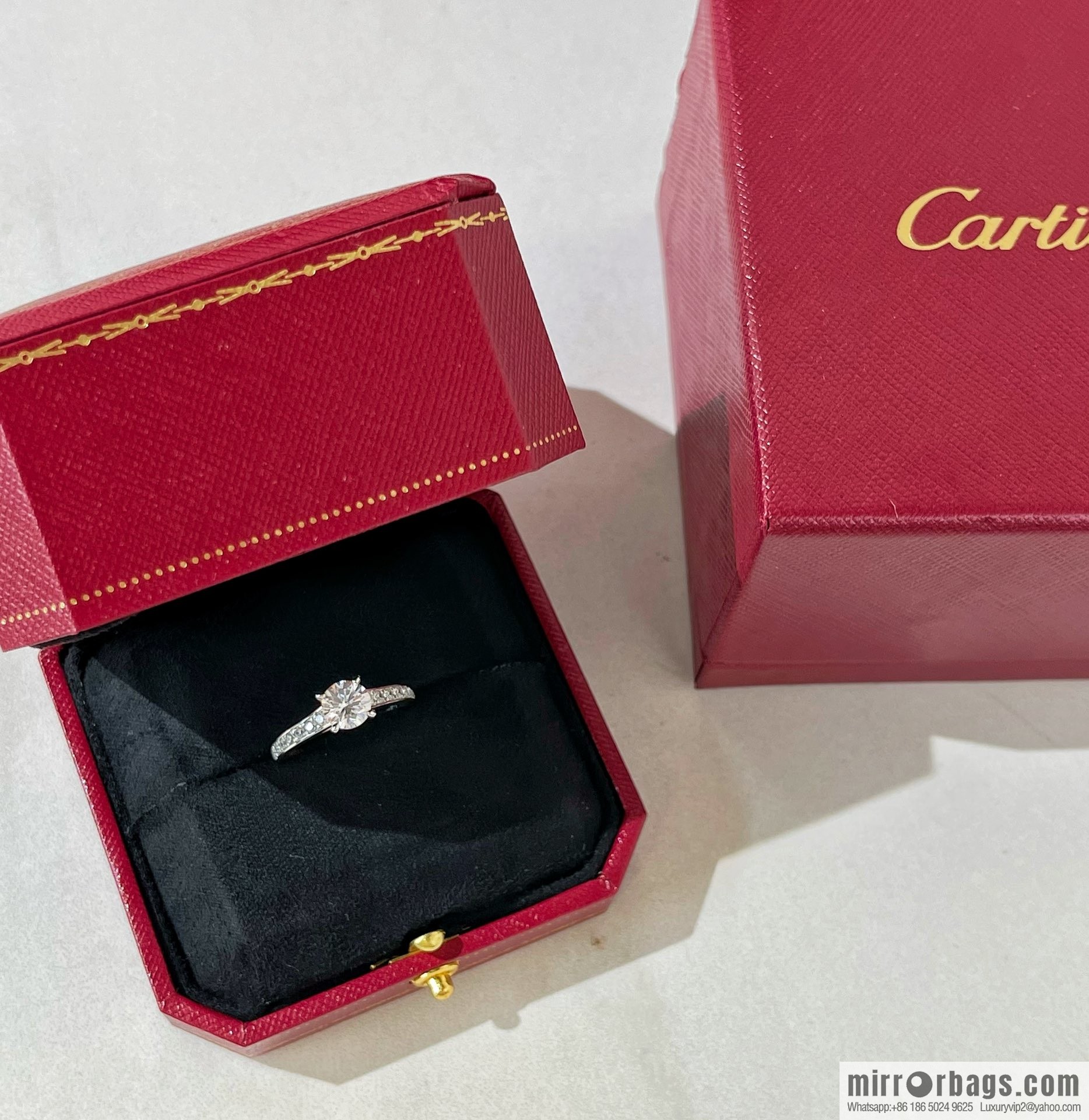 Cartier 1895 engagement ring