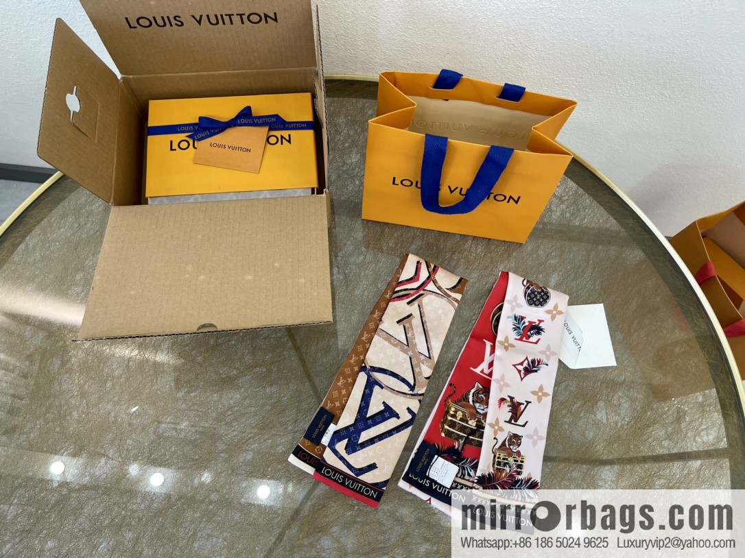 LV Louis Vuitton Planet silk headband M77319