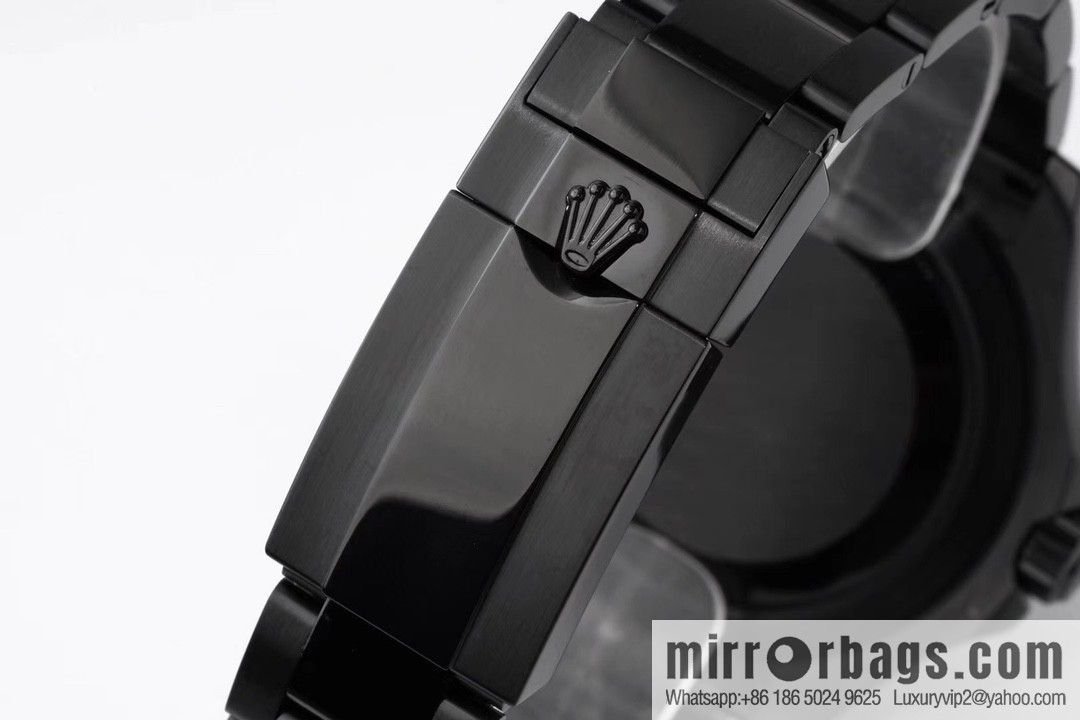 VR Factory, Red Yacht Triple Red This custom product is a reference to Rolex Yacht 1166220 Diamond Carbon (DCL) coated case