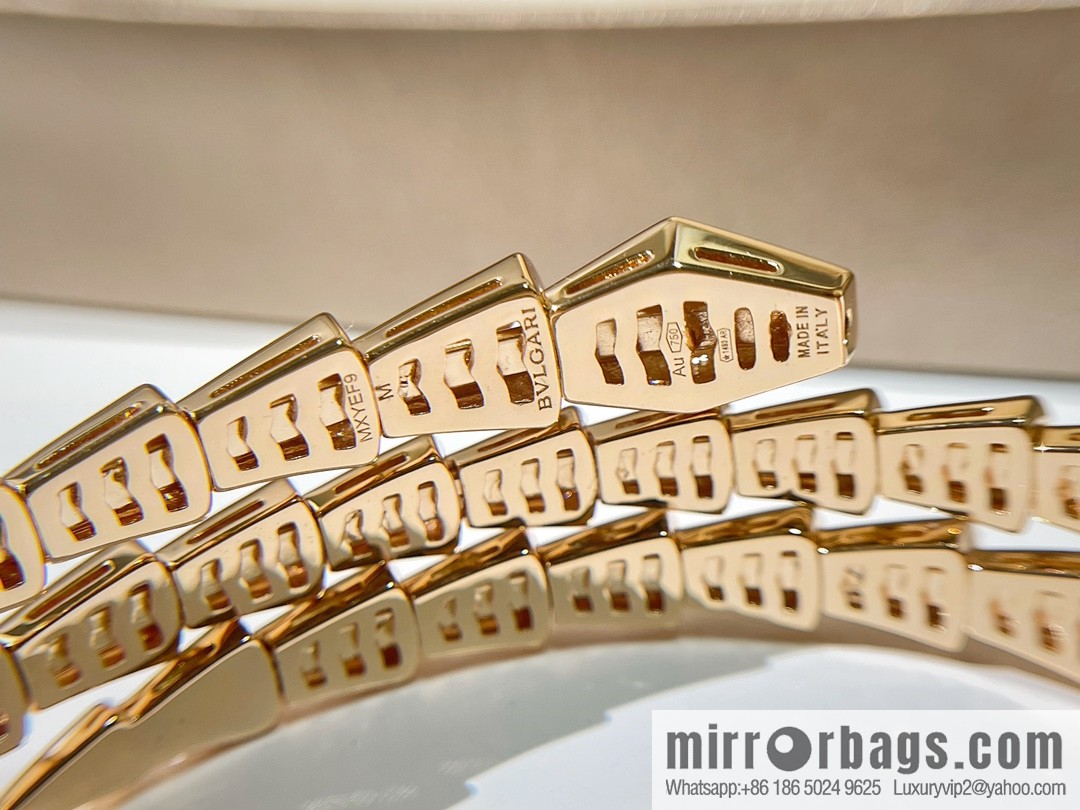 BVLGARI Bulgari Full Diamond Snake Bone Bracelet Bracelet