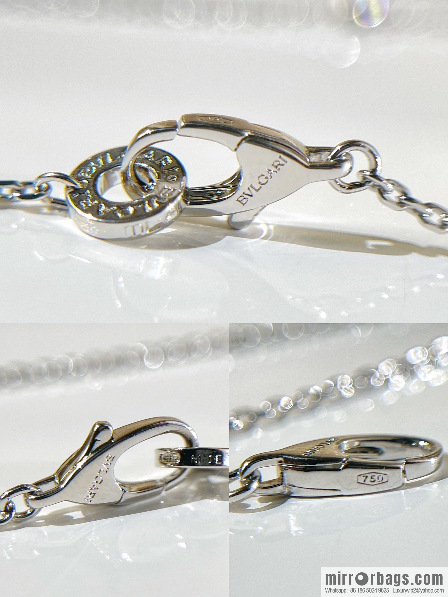 BVLGARI Bulgari new DIVAS 'DREAM sapphire fan necklace