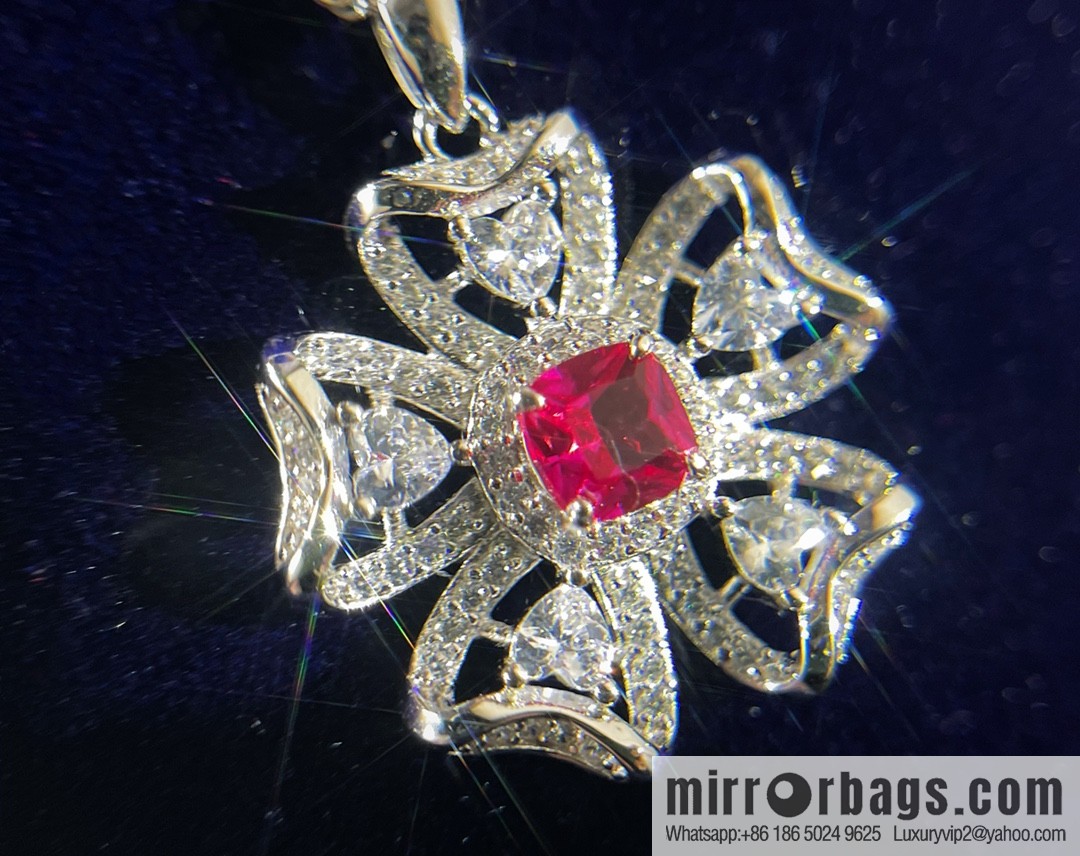 New ☑️ Tiffany & Co. Tiffany & Co. Clover Ruby necklace stud earrings