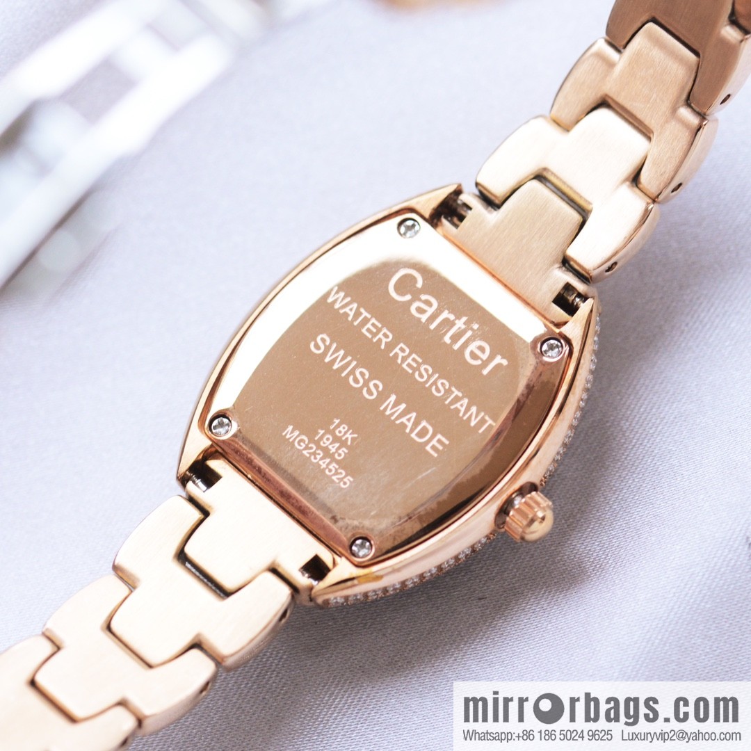Gypsy 🌸 Cartier-Cartier Mini lady barrel type, using the original imported Swiss quartz movement