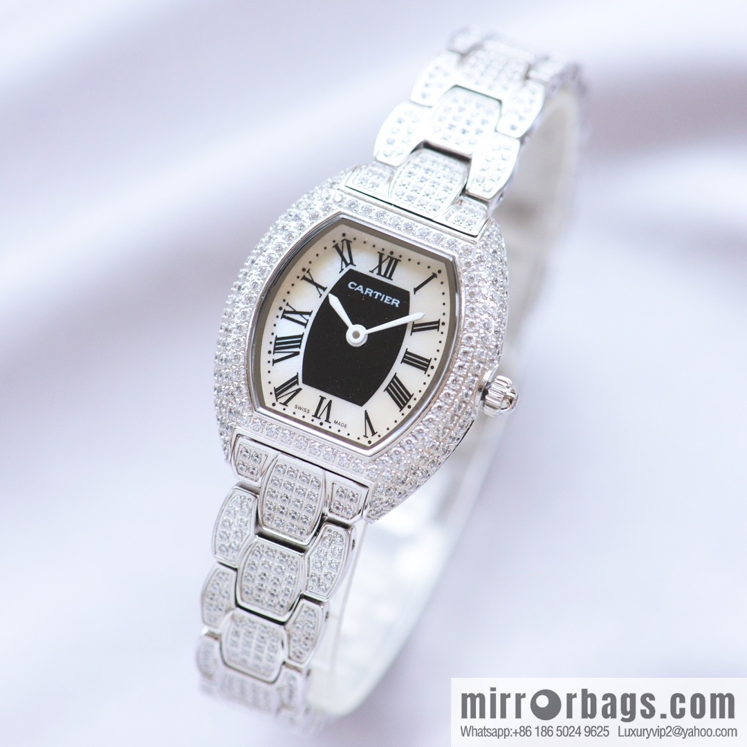 Gypsy 🌸 Cartier-Cartier Mini lady barrel type, using the original imported Swiss quartz movement