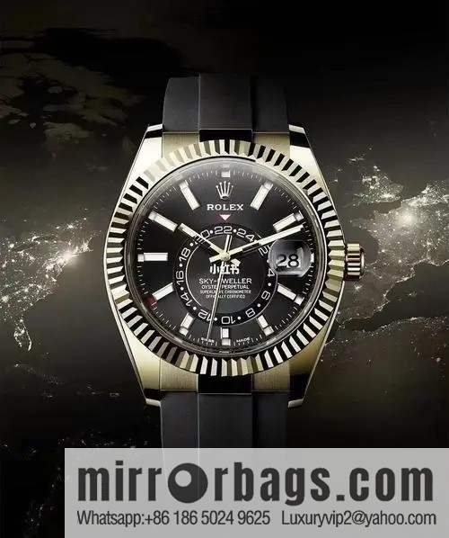 H8 Rolex Sky-Dweller Skywalker Rolex Ring Command Triangle Pit Pattern