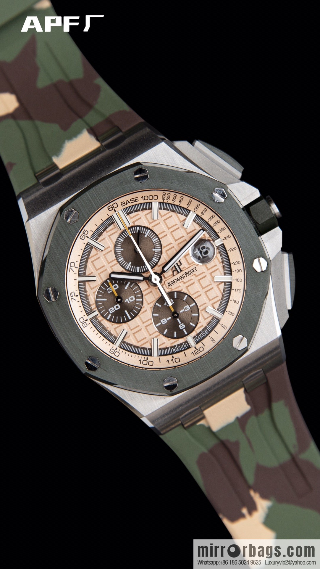 APF Factory Audemars Piguet Royal Oak Offshore Original 3126 Chronograph Movement 26400 Watch
