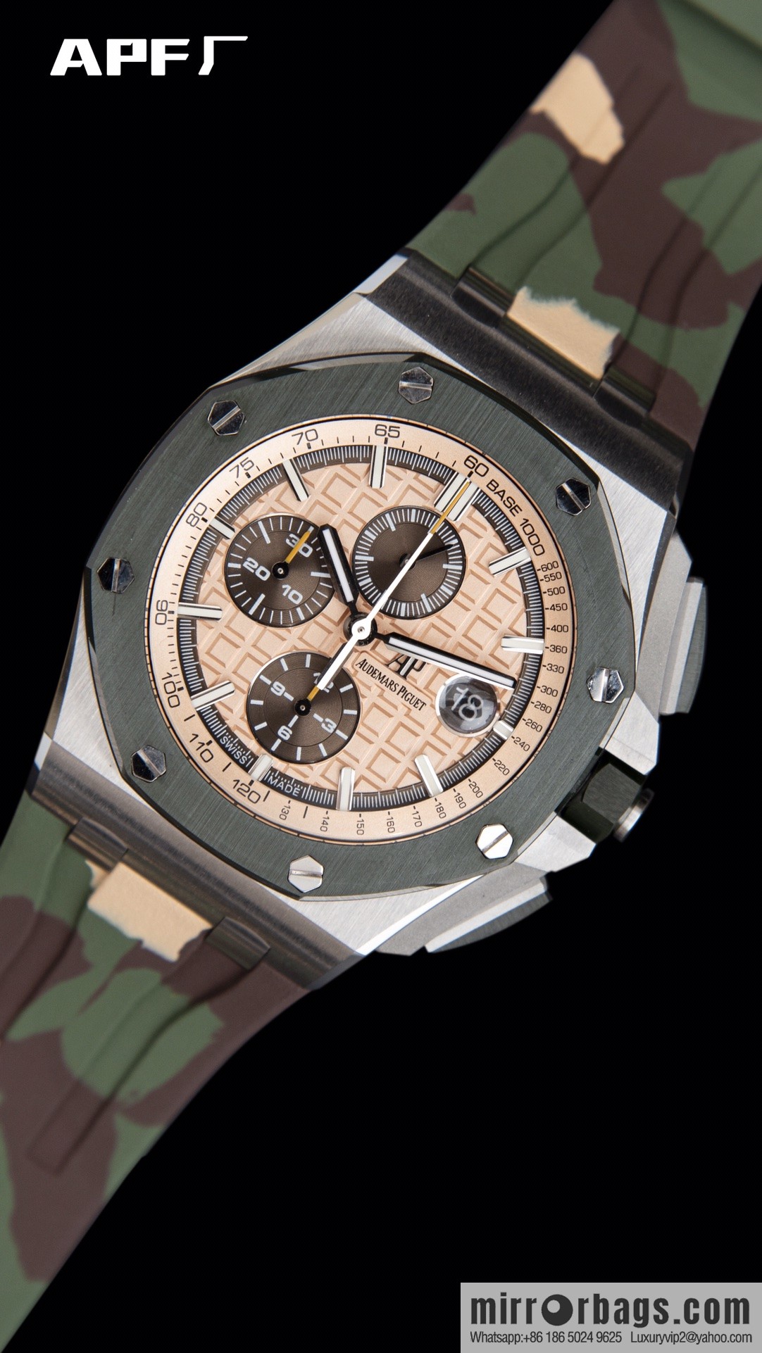 APF Factory Audemars Piguet Royal Oak Offshore Original 3126 Chronograph Movement 26400 Watch