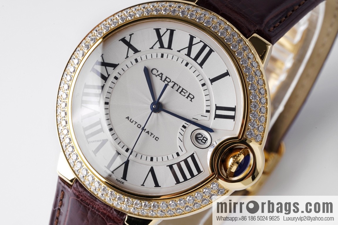 AF's strongest masterpiece! Cartier 42mm Blue Balloon WSBB0003 Men's Watch Upgraded 2824 Movement Series