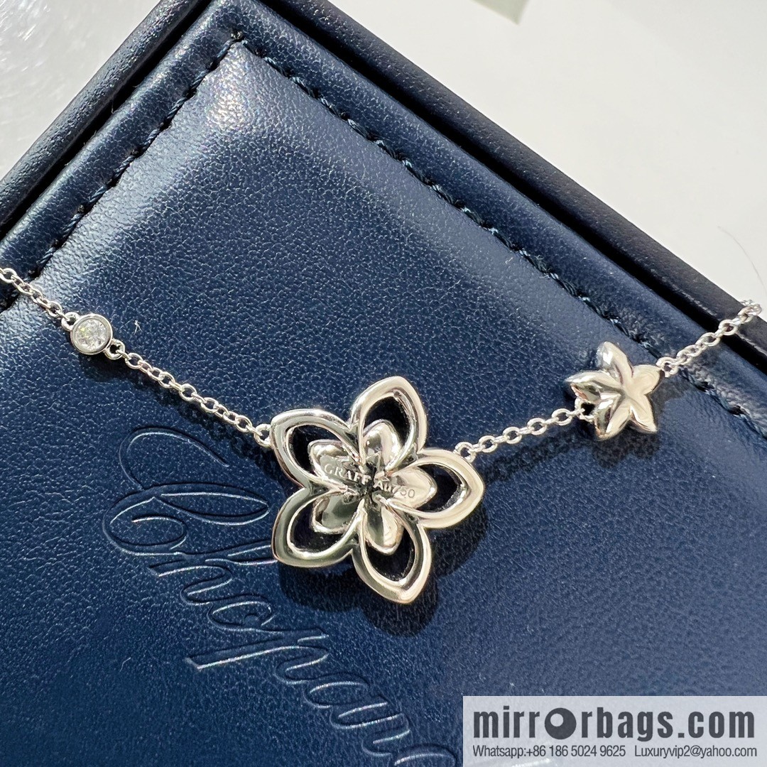 GRAFF Graff flower necklace stud earrings