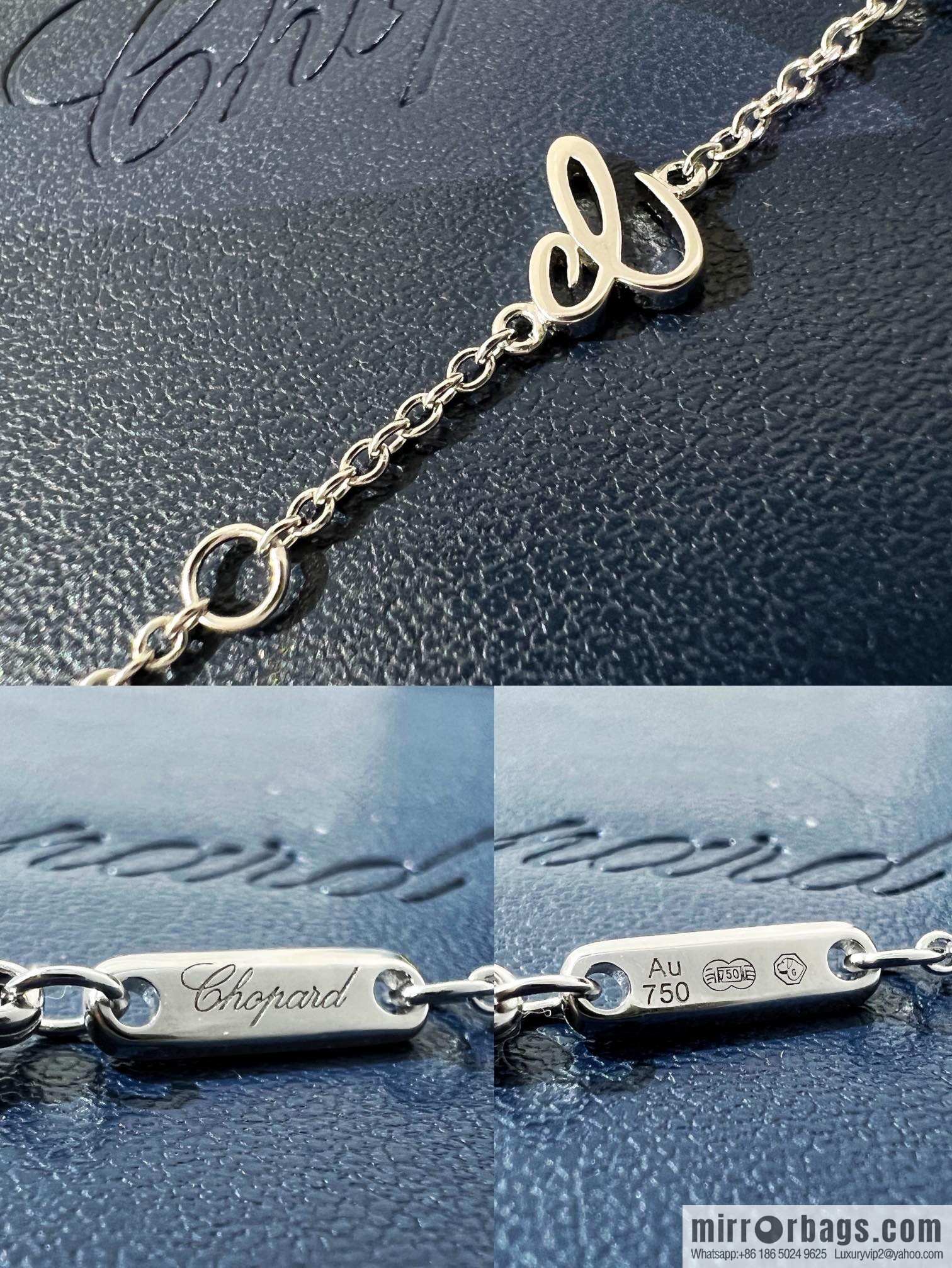 Chopard PRECIOUS LACE VAGUE lace necklace earshot