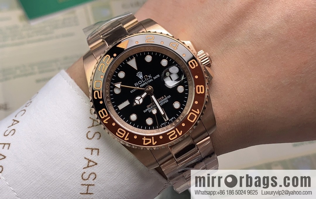 Rolex GMT GMT II Series 40mm Watch