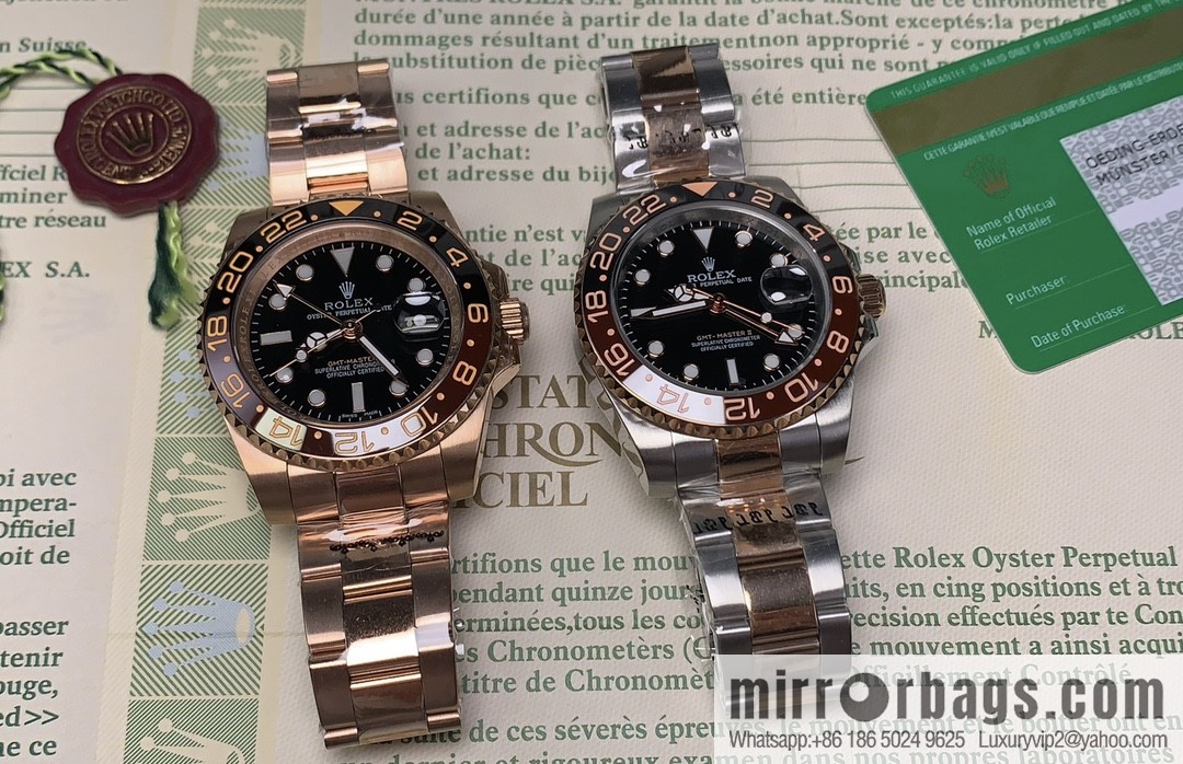 Rolex GMT GMT II Series 40mm Watch