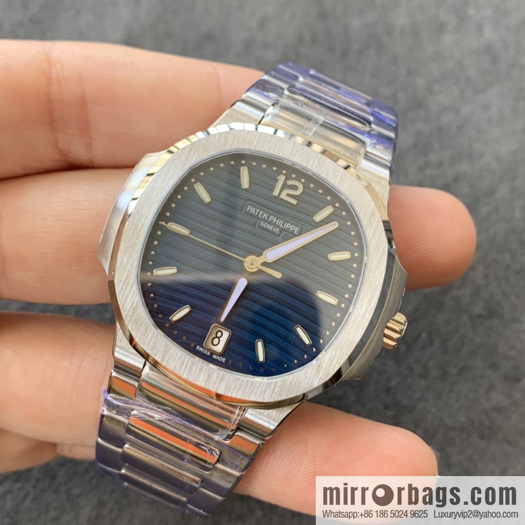 Patek Philippe Sports Elegance Series Nautilus Women's 7118 Model 1. New Customized Edition Cal.324SC Integrated Self-winding Movement