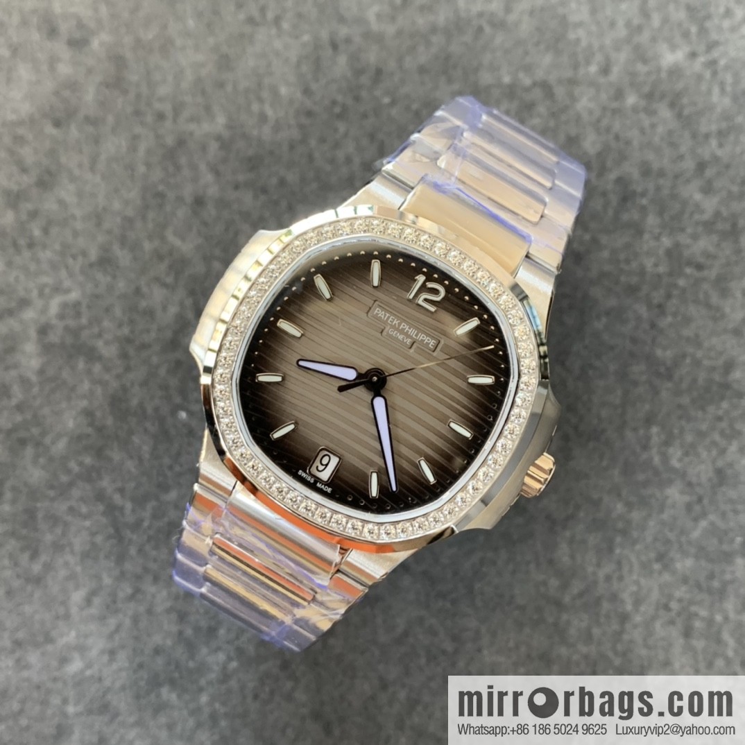 Patek Philippe Sports Elegance Series Nautilus Women's 7118 Model 1. New Customized Edition Cal.324SC Integrated Self-winding Movement