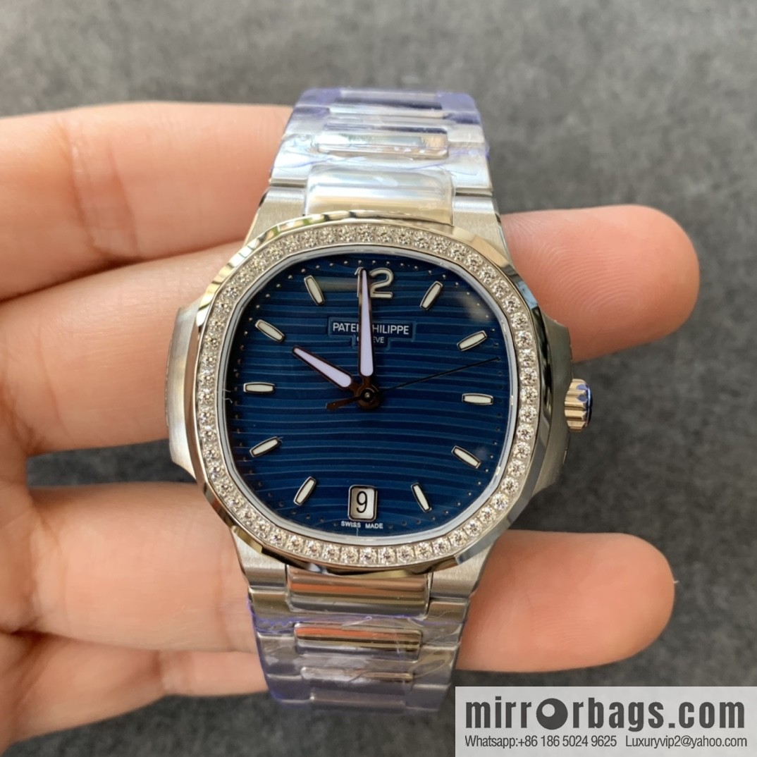 Patek Philippe Sports Elegance Series Nautilus Women's 7118 Model 1. New Customized Edition Cal.324SC Integrated Self-winding Movement