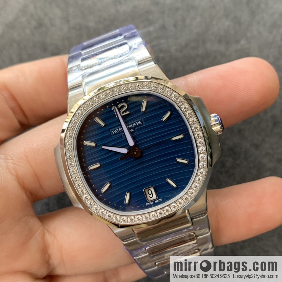Patek Philippe Sports Elegance Series Nautilus Women's 7118 Model 1. New Customized Edition Cal.324SC Integrated Self-winding Movement