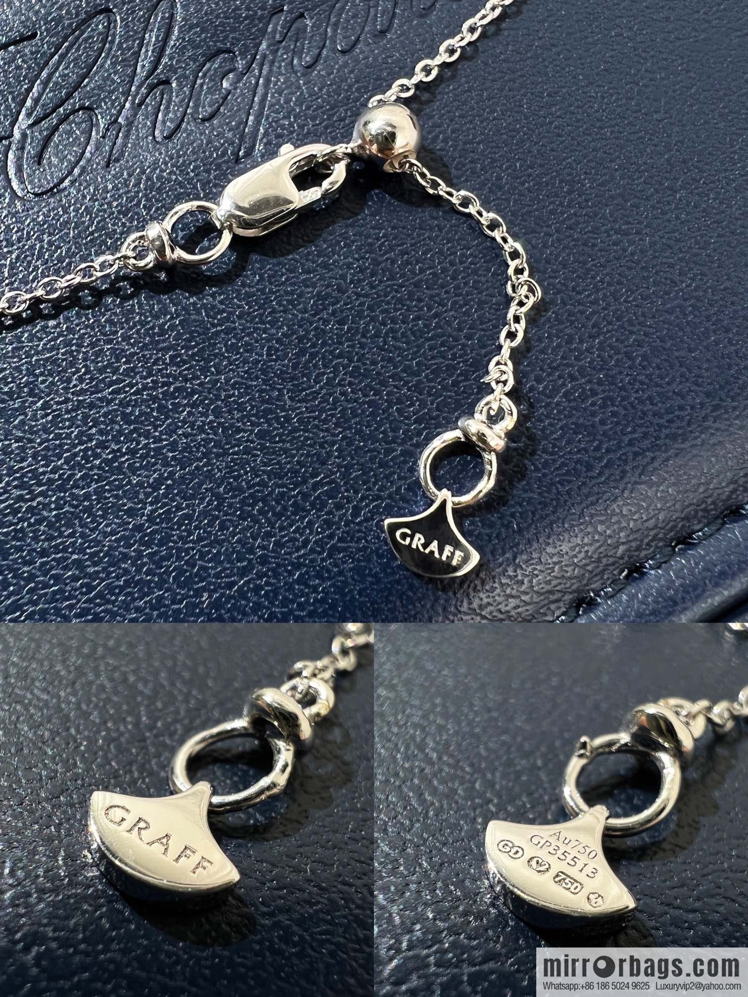 GRAFF Full Diamond Cross necklace