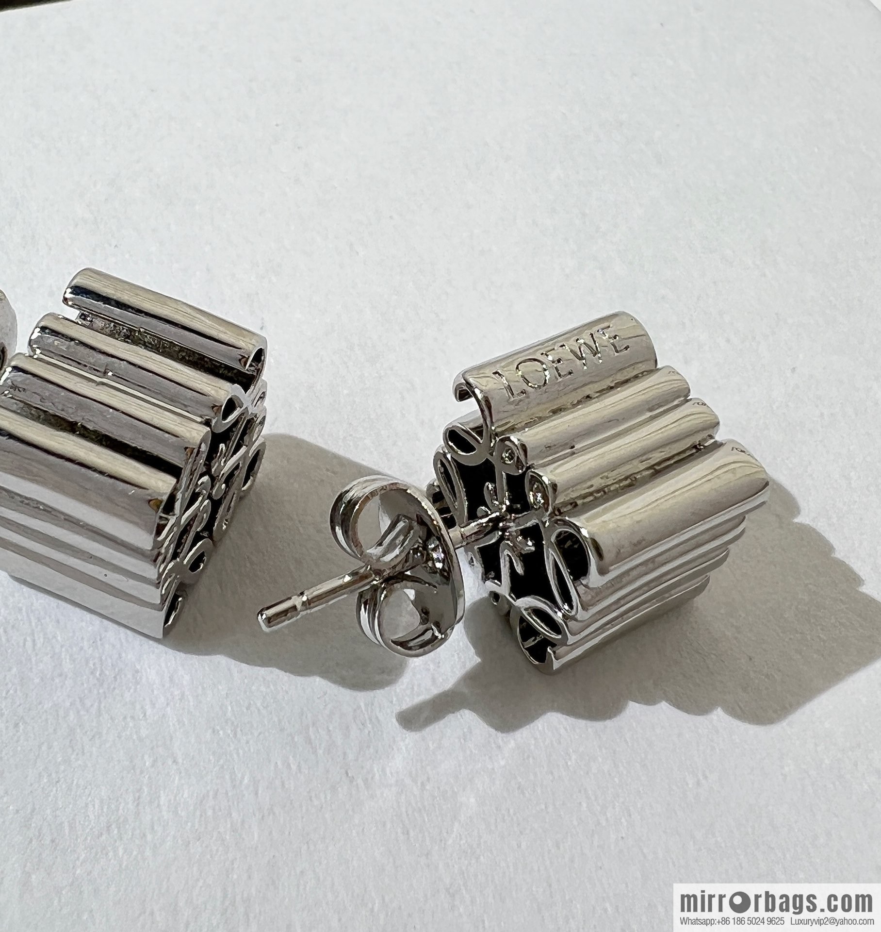LOEWE Mooncake stud earrings