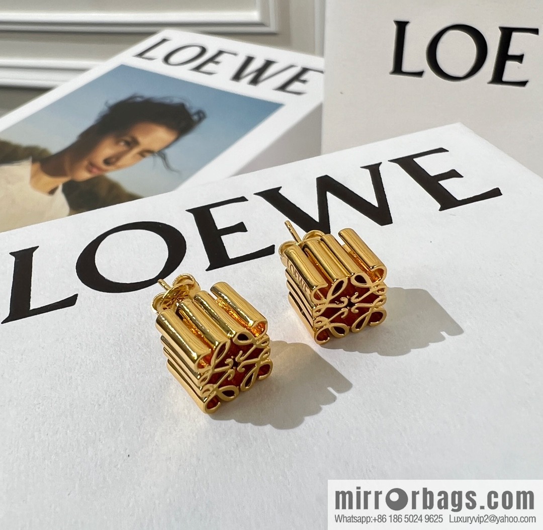 LOEWE Mooncake stud earrings