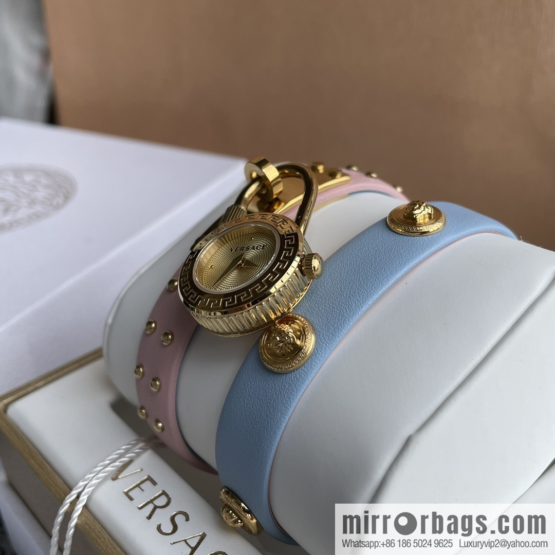 Original Order~ VERSACE VEDW Medusa Lock Icon Quartz Ladies Watch