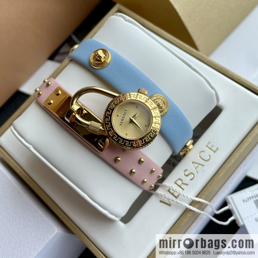 Original Order~ VERSACE VEDW Medusa Lock Icon Quartz Ladies Watch