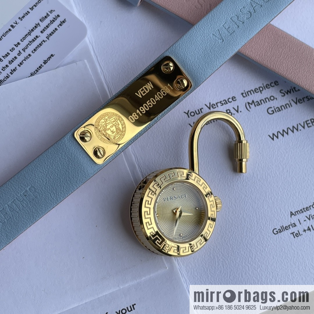 Original Order~ VERSACE VEDW Medusa Lock Icon Quartz Ladies Watch