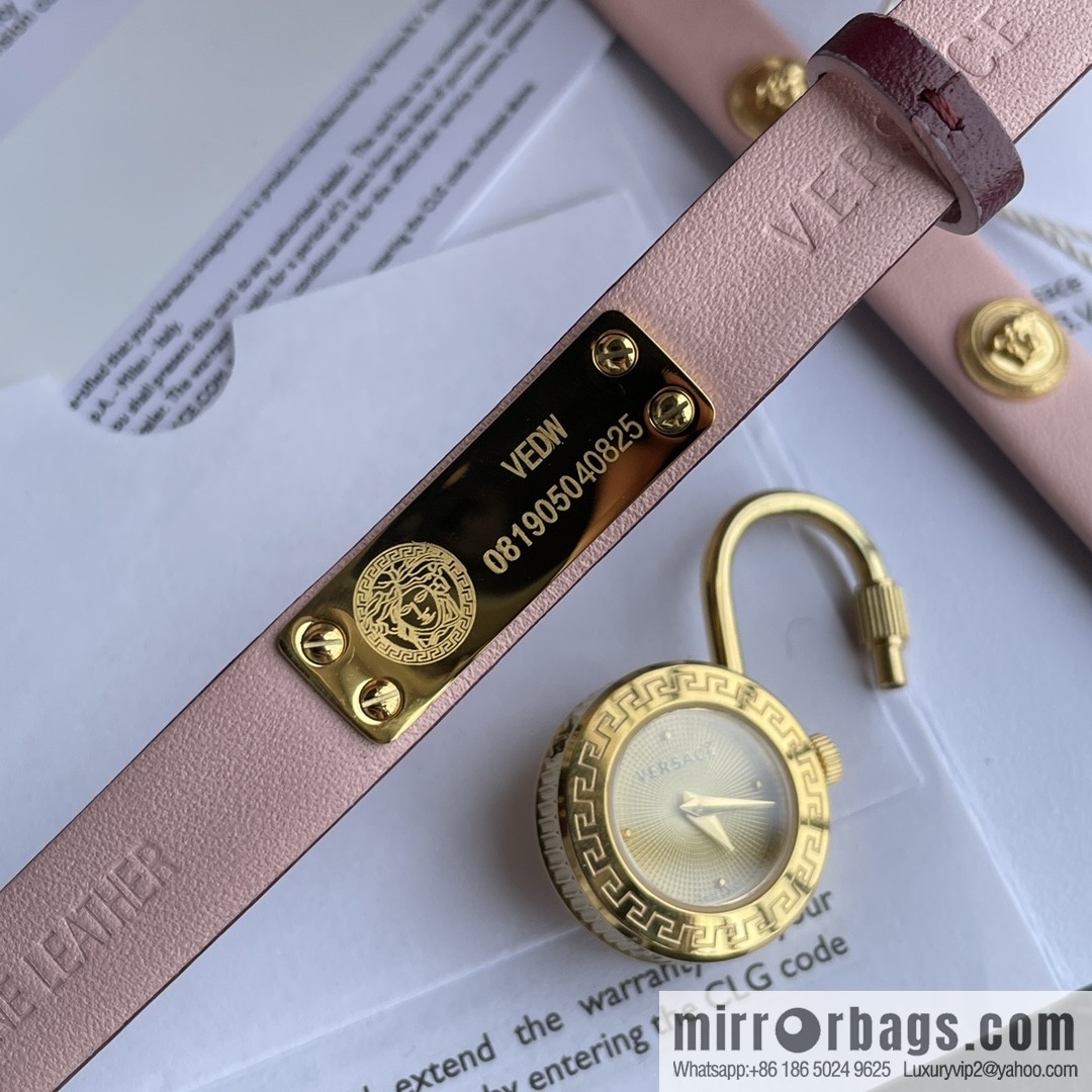 Original Order~ VERSACE VEDW Medusa Lock Icon Quartz Ladies Watch