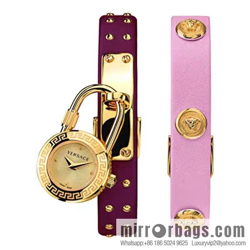 Original Order~ VERSACE VEDW Medusa Lock Icon Quartz Ladies Watch