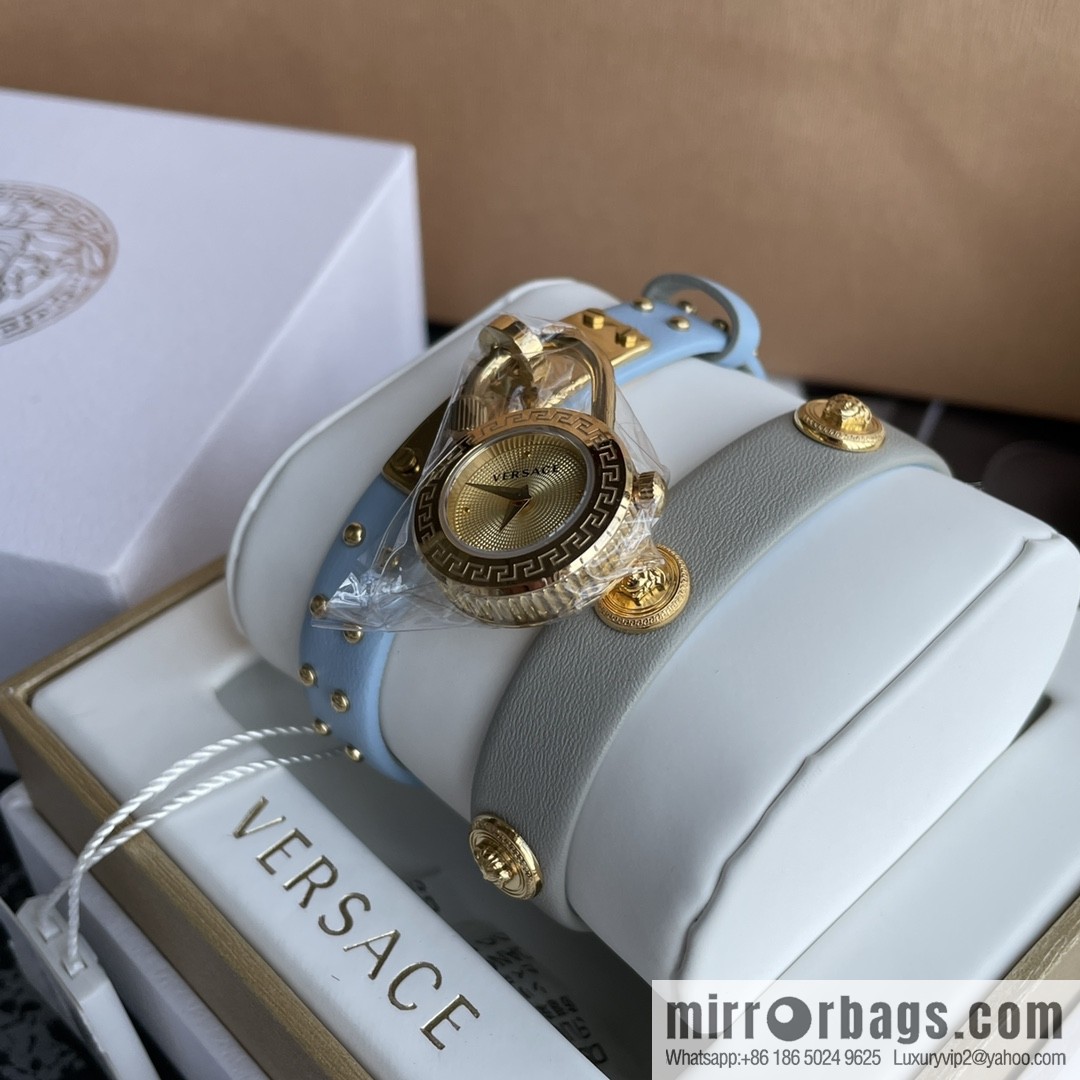 Original Order~ VERSACE VEDW Medusa Lock Icon Quartz Ladies Watch