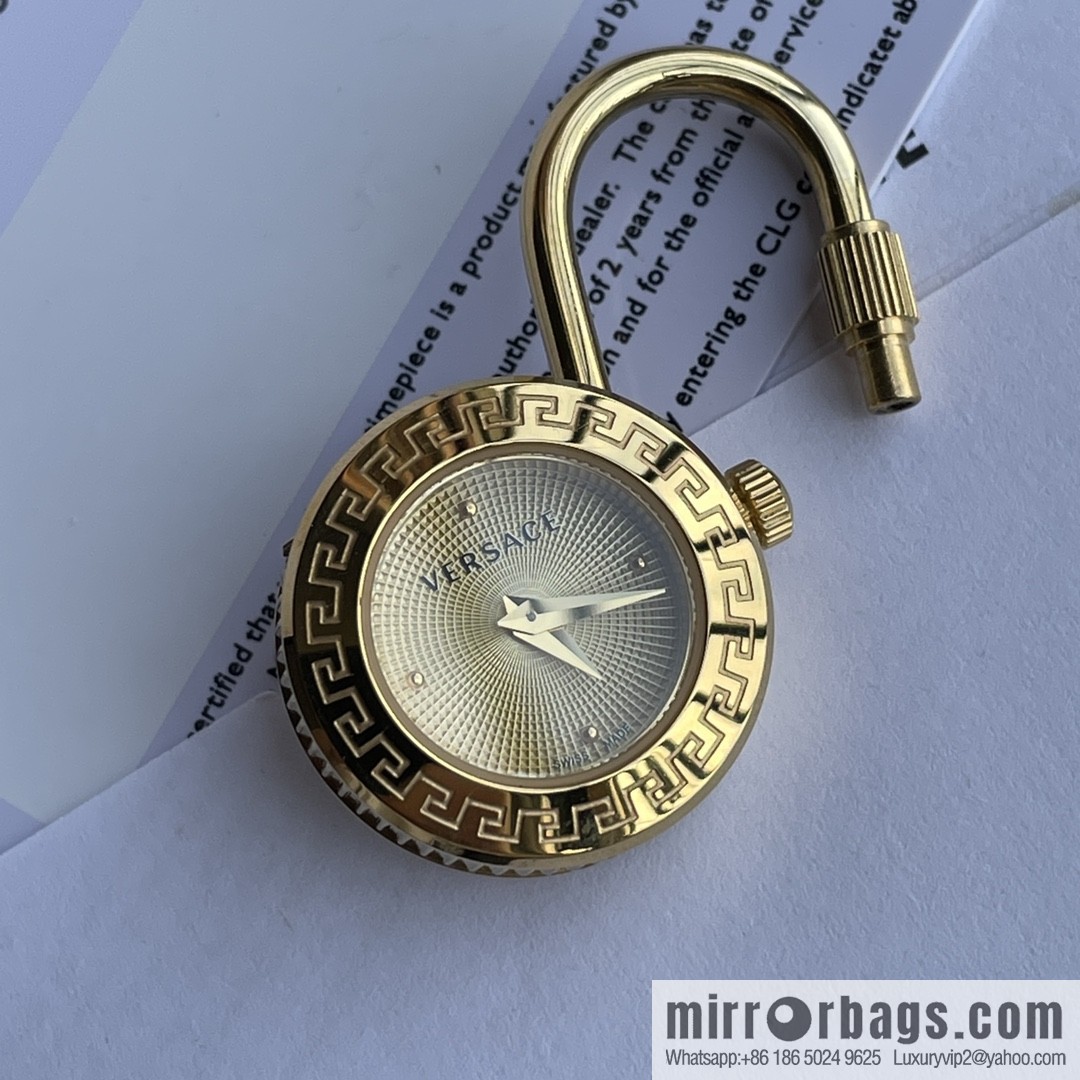 Original Order~ VERSACE VEDW Medusa Lock Icon Quartz Ladies Watch