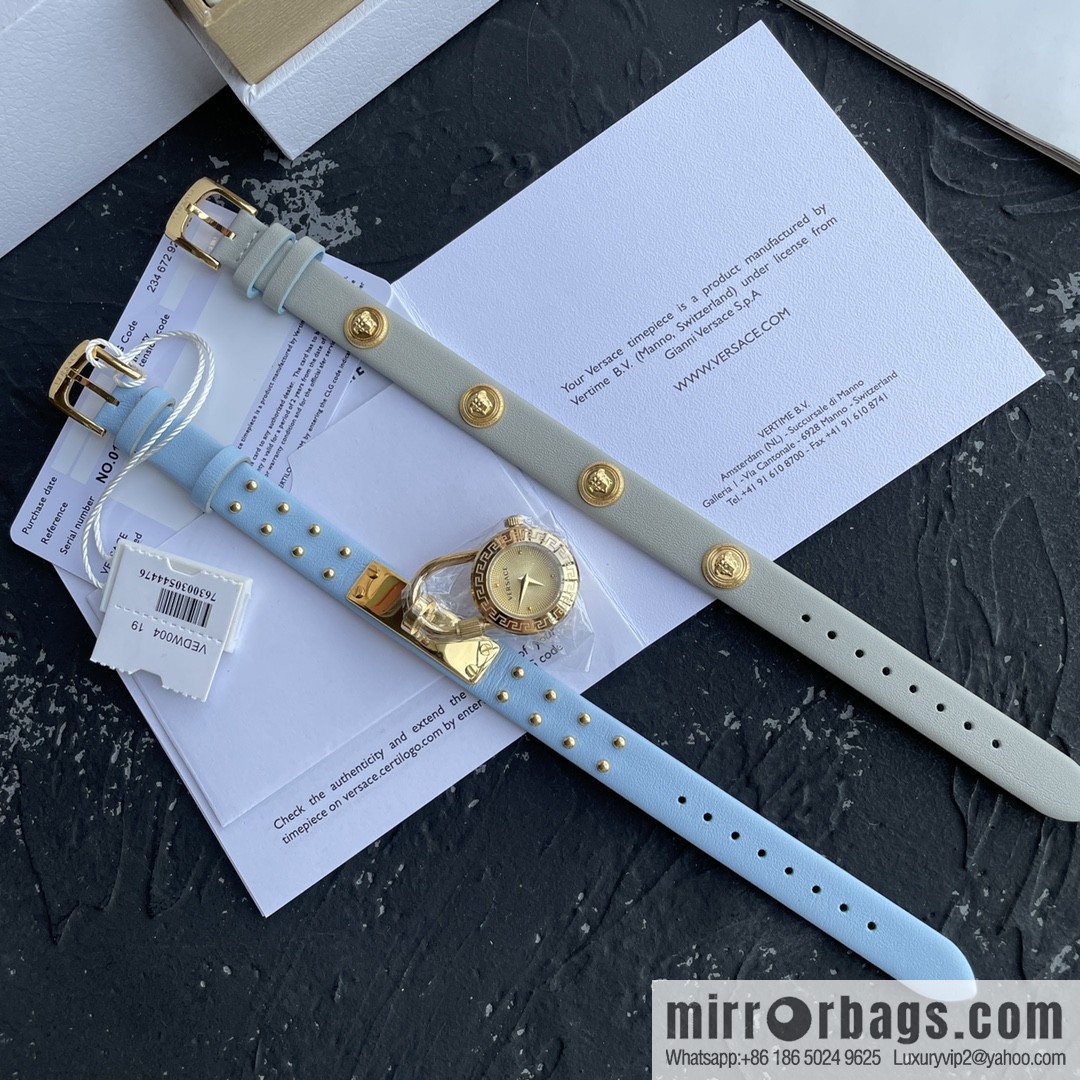 Original Order~ VERSACE VEDW Medusa Lock Icon Quartz Ladies Watch