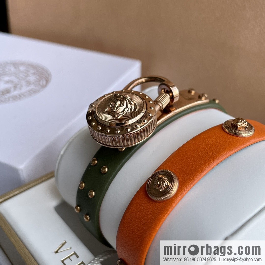 Original Order~ VERSACE VEDW Medusa Lock Icon Quartz Ladies Watch