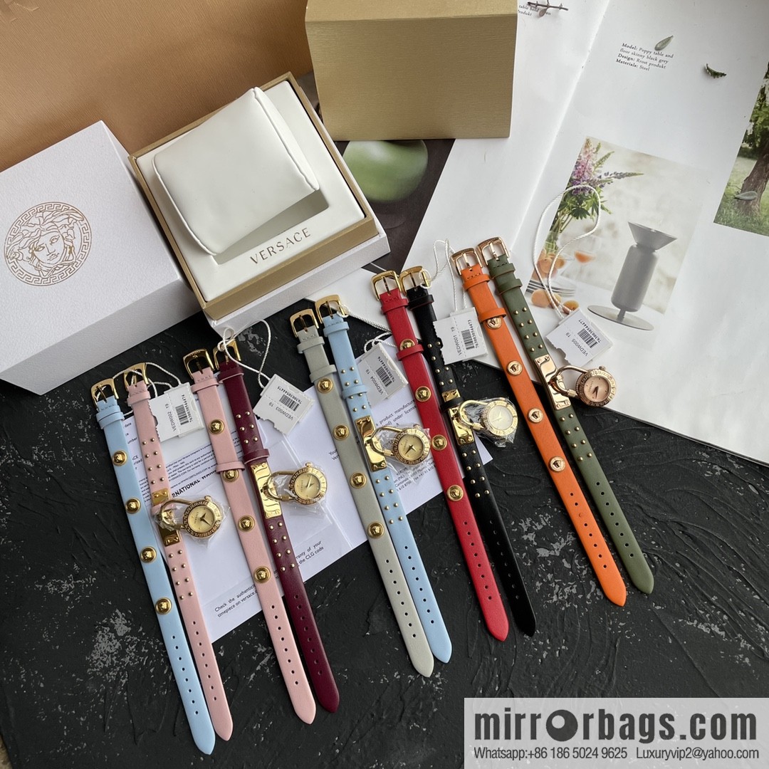 Original Order~ VERSACE VEDW Medusa Lock Icon Quartz Ladies Watch