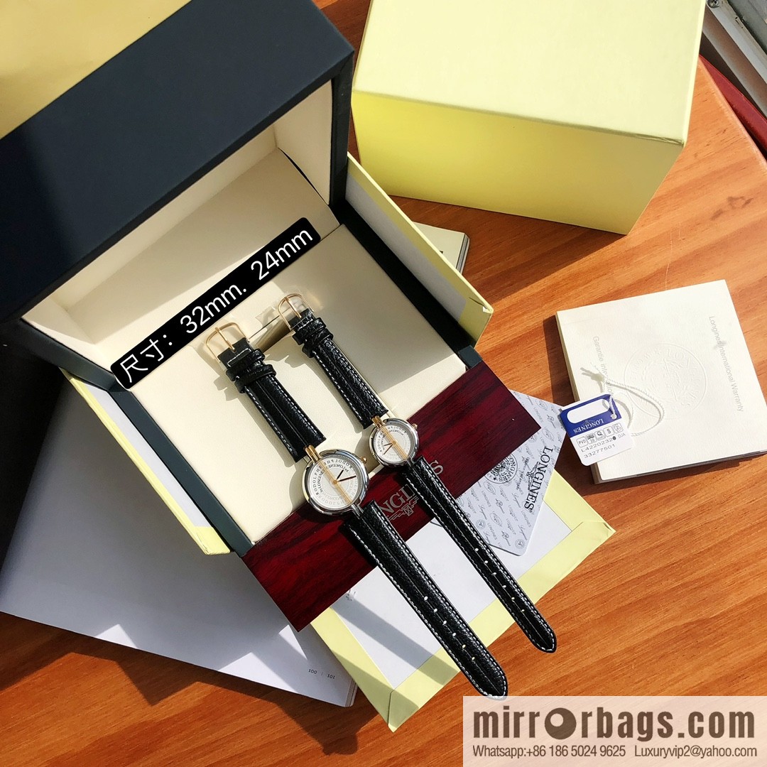 The Longines Rudolph series is a joint limited edition designed by top designers Rodolphe and Longines, large 32mm and small 24mm.