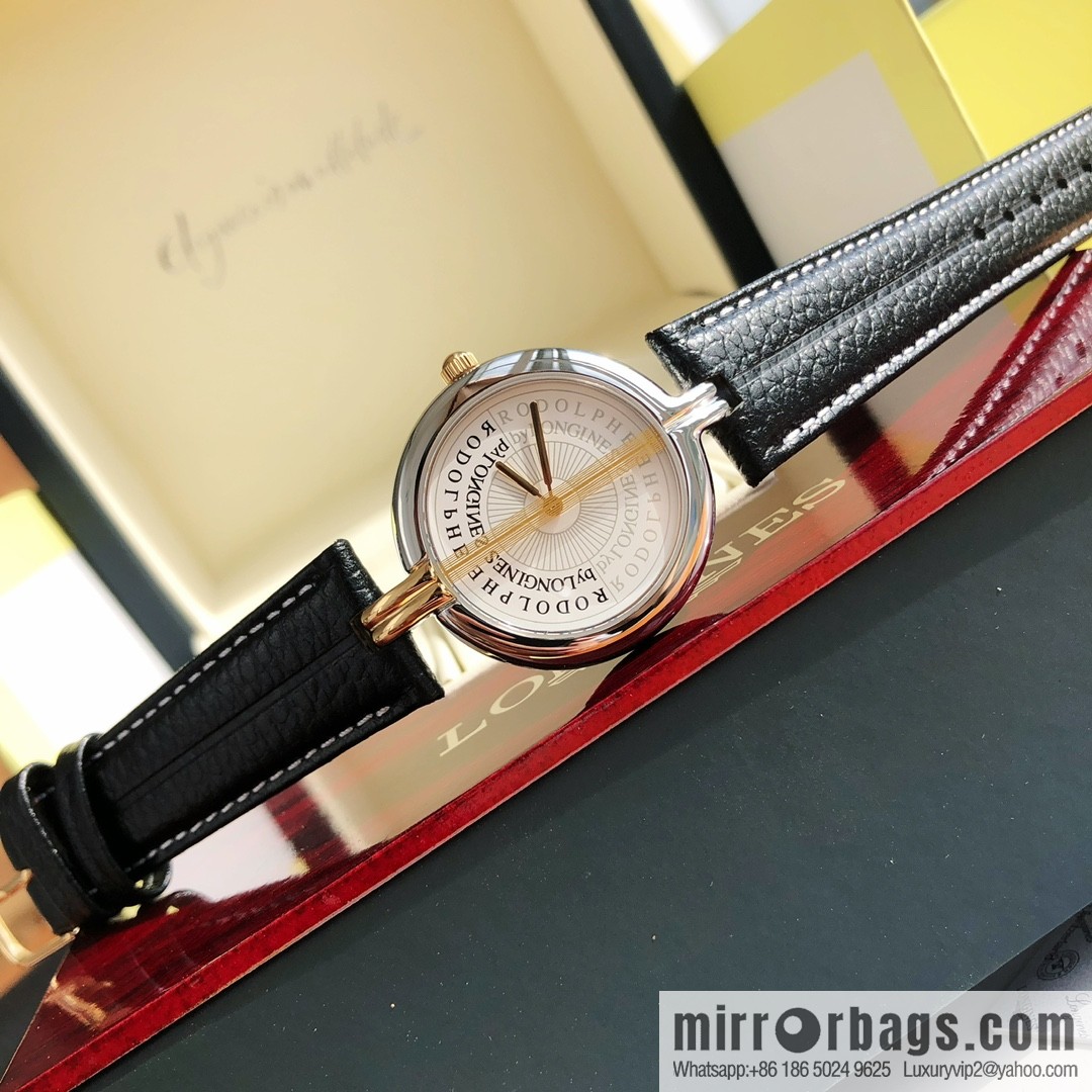 The Longines Rudolph series is a joint limited edition designed by top designers Rodolphe and Longines, large 32mm and small 24mm.