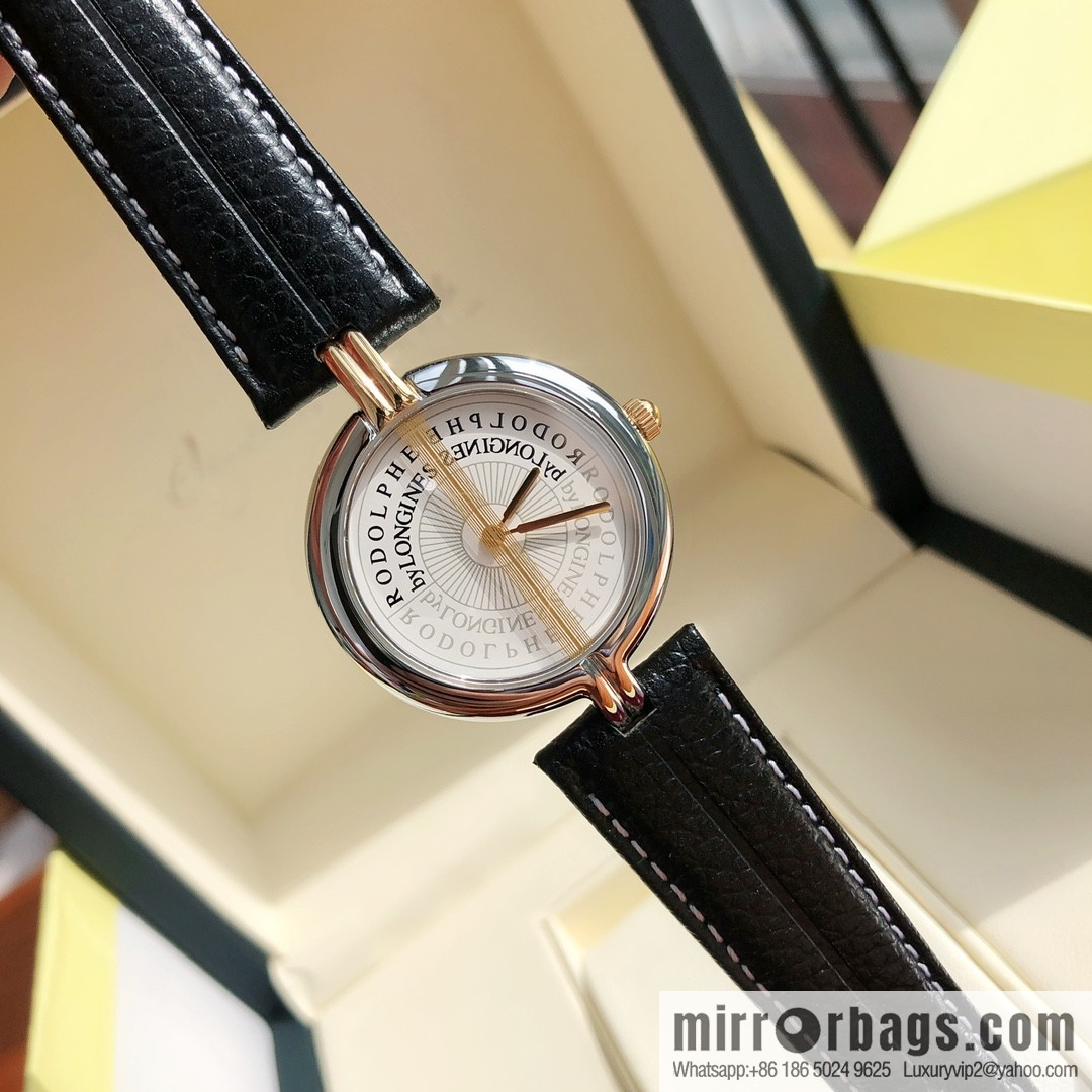 The Longines Rudolph series is a joint limited edition designed by top designers Rodolphe and Longines, large 32mm and small 24mm.