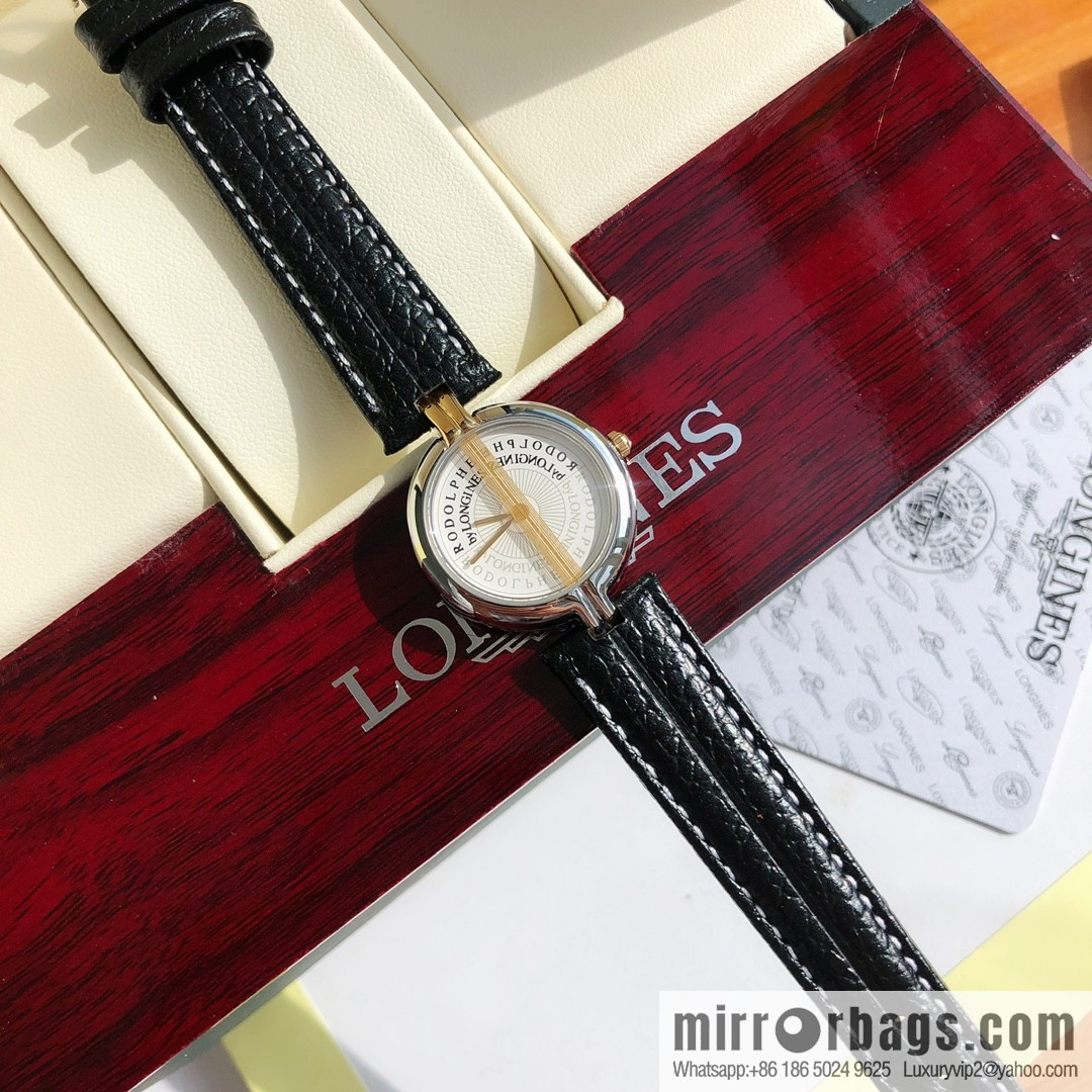 The Longines Rudolph series is a joint limited edition designed by top designers Rodolphe and Longines, large 32mm and small 24mm.