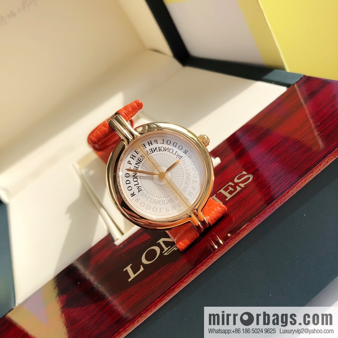 The Longines Rudolph series is a joint limited edition Swiss quartz movement watch designed by top designers Rodolphe and Longines