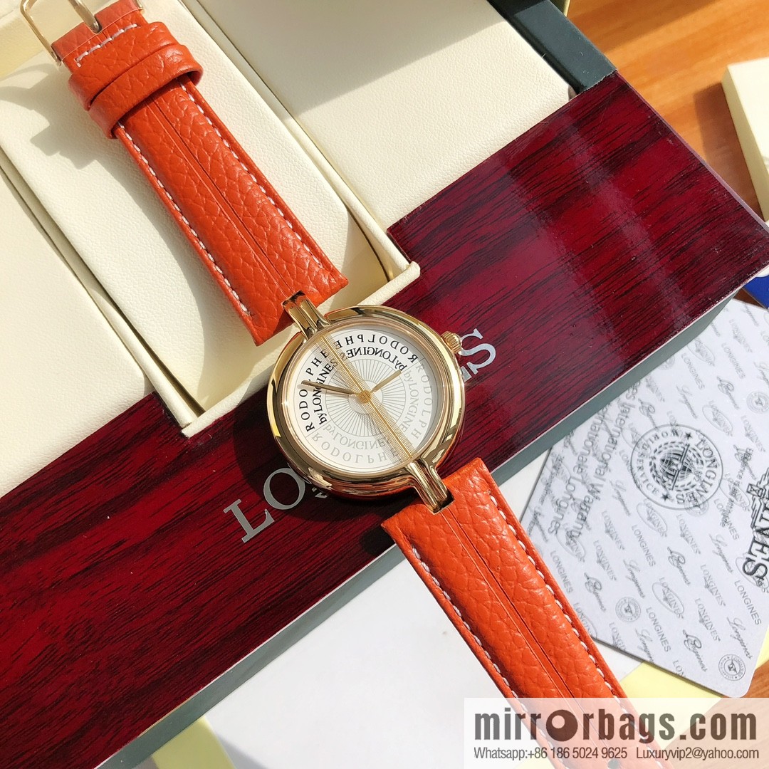The Longines Rudolph series is a joint limited edition Swiss quartz movement watch designed by top designers Rodolphe and Longines