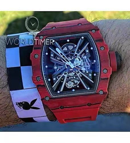 [Richard Miller] RM12-01 NTPT Tourbillon Extraordinary Sport Hollow Streamline Watch