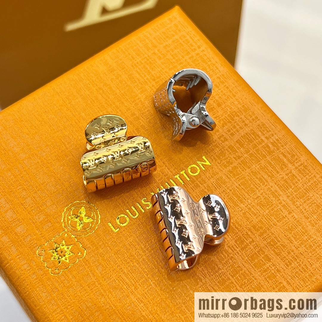 LV Louis Vuitton NANOGRAM Hairpin