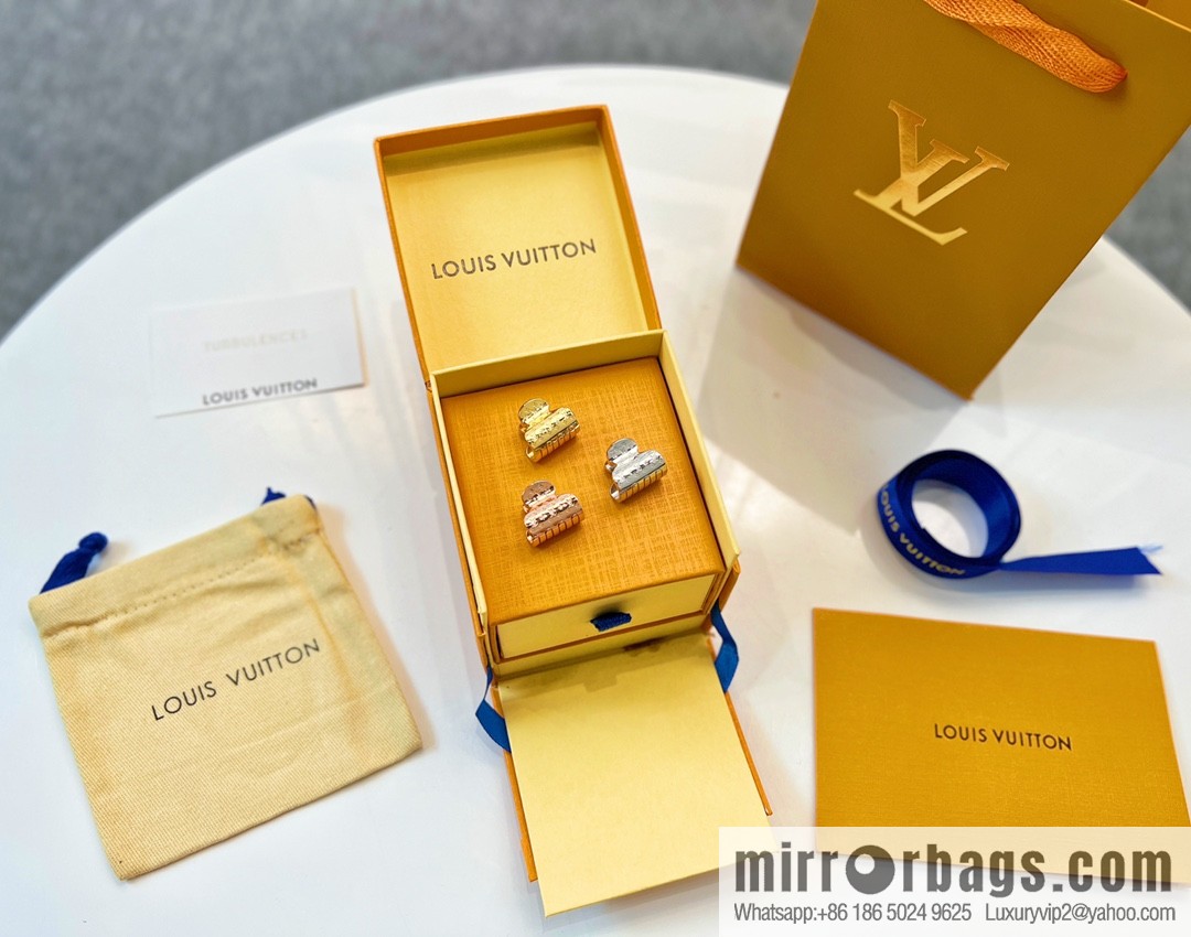 LV Louis Vuitton NANOGRAM Hairpin