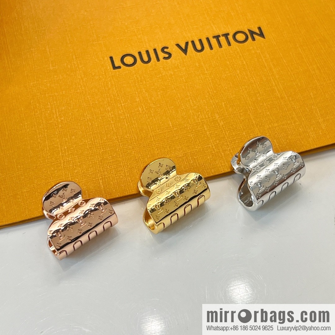 LV Louis Vuitton NANOGRAM Hairpin