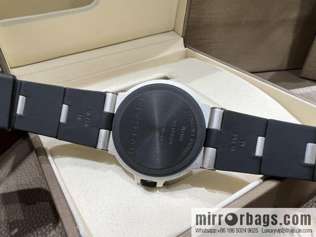The new generation of Aluminium watches launched by BVLGARI