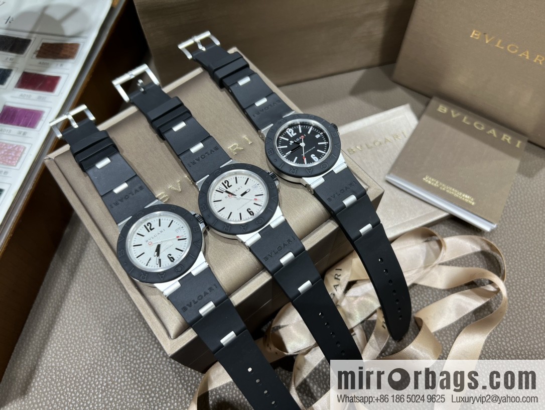 The new generation of Aluminium watches launched by BVLGARI