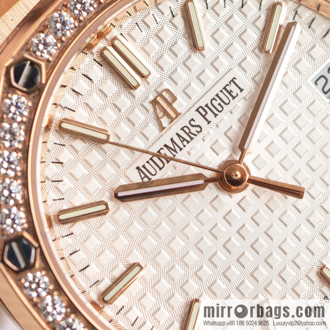 8F Audemars Piguet mechanical women's watch 77350 77351 model, 34mm diameter Royal Oak series self-winding watch